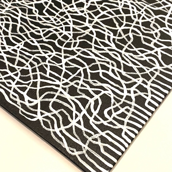 CUSTOM COLOR CHOICE - Mycelium Network Painting - Custom Handmade Art - Picture 12 of 16